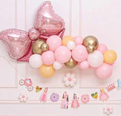 Бант розовый (Размер шара 89 см)