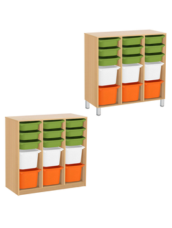 СТЕЛЛАЖНАЯ ВЫДВИЖНАЯ СИСТЕМА ХРАНЕНИЯ 3/76 ПВХ