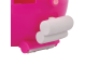 Канцелярский детский набор ЮНЛАНДИЯ "КРАБ", 4 предмета: подставка, линейка со скрепками, ножницы, ластик, цвет - розовый, блистер, 236958