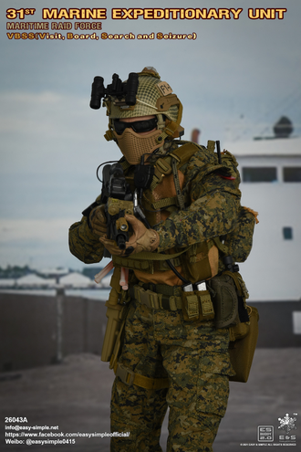 Американский морской пехотинец - Коллекционная ФИГУРКА 1/6 31st MEU MRF VBSS (26043A) - Easy&Simple