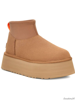 UGG Classic Platform Dipper Mini Chestnut Женские (36-40)