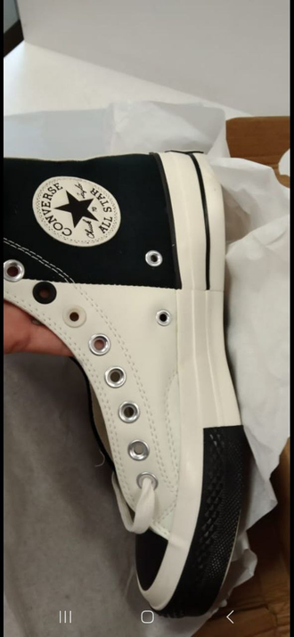 Кеды Converse Chuck 70 Rivals кожаные Black/White