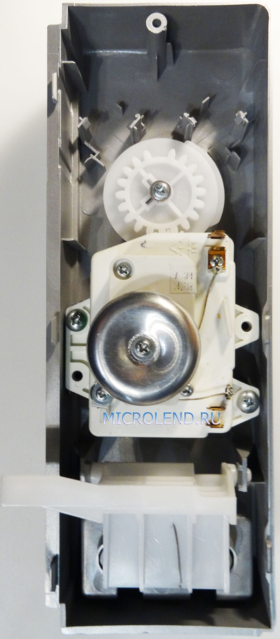 блок управления с механический переключателем в сборе СВЧ печи LG серебро