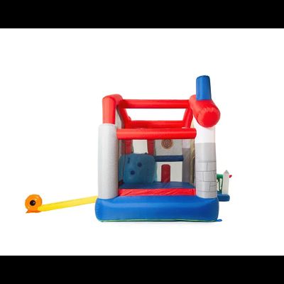 Надувной батут с горкой «В гостях у сказки»