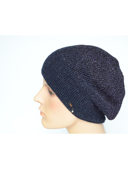 Vizio Италия 7091 В берет черно - фиолетовый фото