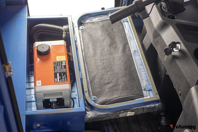 Грузовой электротрицикл Rutrike КАРГО Кабина обогрев 1500 60V1000W синий