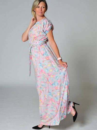 Платье: 553-0523 листья