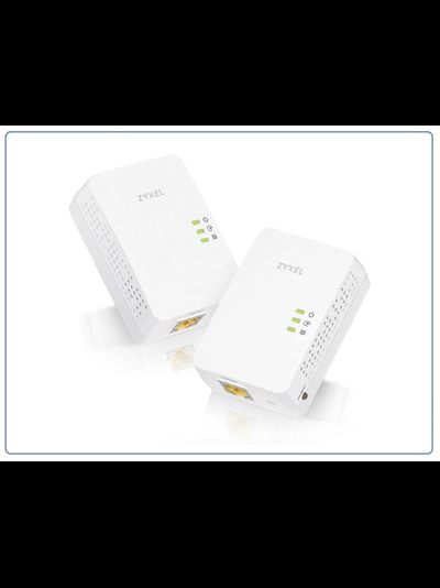 ZYXEL pla5405v2 Адаптер Powerline для построения быстрой и стабильно работающей домашней сети с 1 портом LAN (комплект 2 шт.)