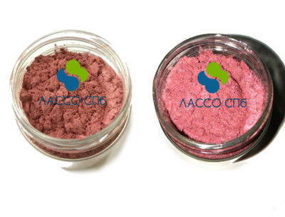 Мика перламутр цветной "Розовая Земляника" 10-60 мкм