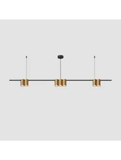 Подвесной светильник ORBIT DK4063-BK+SG