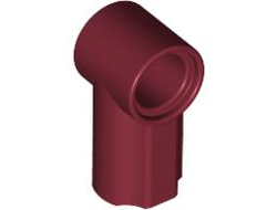 Technic, Axle and Pin Connector Angled #1, Dark Red (32013 / 4260023 / 4533341 / 4541306)