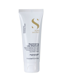 Шампунь для блеска волос Semi Di Lino Diamond Alfaparf 75 мл