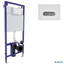 Инсталляция VISAM SLIM 525 для подвесного унитаза (D6 Белая/Хром)