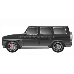 ЗБ028 Кровать Гелик черный. Размер: 740*670*1740. Спальная зона: 700*1570.