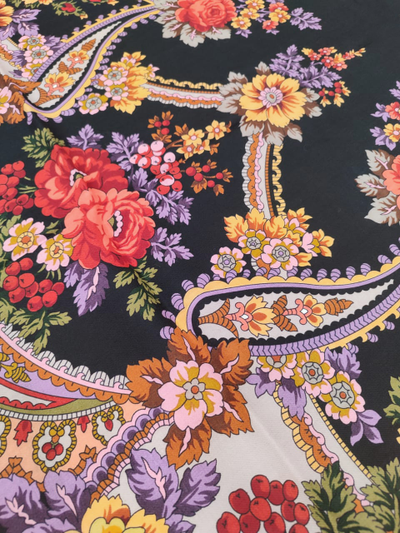 Павловопосадский платок Времена года. Осень 708-18