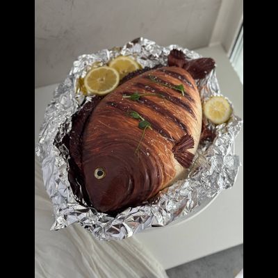 Торт рыбаку 2