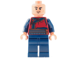 Wong - Dark Red Robe, Dark Blue Legs, n/a (sh826)