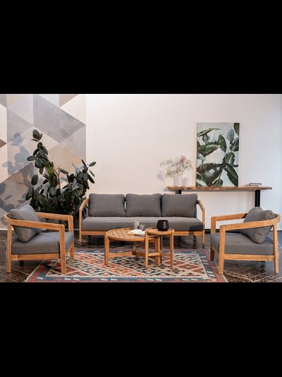 Диванная группа из массива тика Vento L