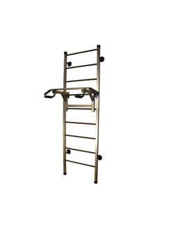 Шведская стенка СИЛА со съемными турник-брусьями PRO