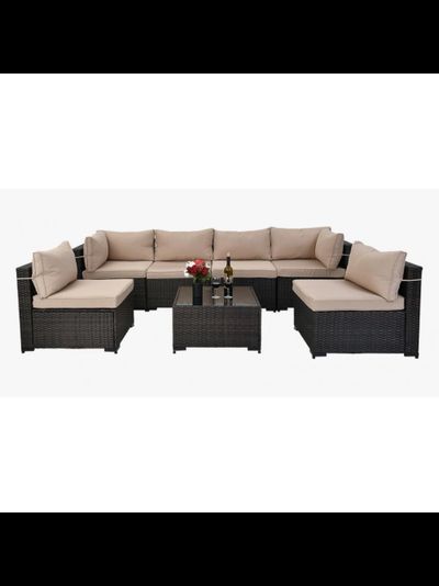 Лаунж-зона YR822 Brown