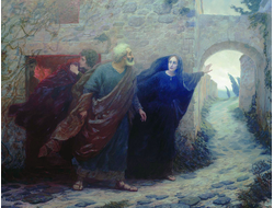 Купить греющую картину с фото репродукции утро Воскрешения