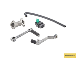 Двигатель YX 150см3 в сборе, кикстартер 1P56FMJ (W150-5)