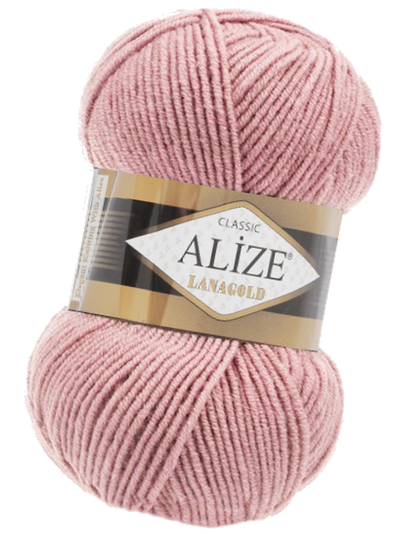 Lanagold (Alize) пряжа цвет № 161 пудра