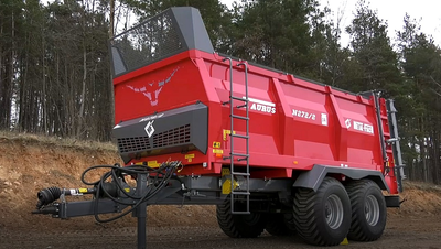 Разбрасыватель органических удобрений N-272/3 адаптер 2 шнека "VIKING" 18 тонн (также модификация 21т)