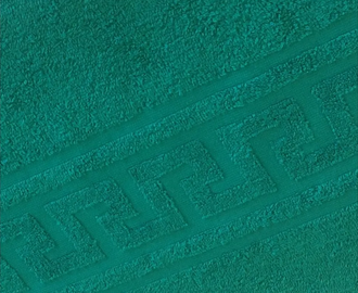 Полотенце махровое гладкокрашеное 50х90 380 гр/м2, темно-зеленое