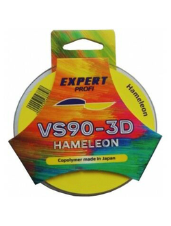 Леска VS90-3D Hameleon 3D3010, 0.10мм, 30 м., 2.80кг, хамелеон