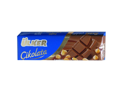 Шоколад Ulker молочный с фундуком, 30 гр