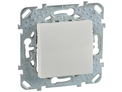 Выключатель одноклавишный Unica Schneider Electric, цвет - бежевый