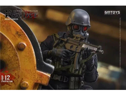 Ханк, лидер USS Alpha Team (Resident Evil, Обитель Зла) - Коллекционная фигурка 1/12 Reaper (GM520) - Gmtoys