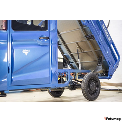 Грузовой электротрицикл Rutrike КАРГО Кабина обогрев 1500 60V1000W синий