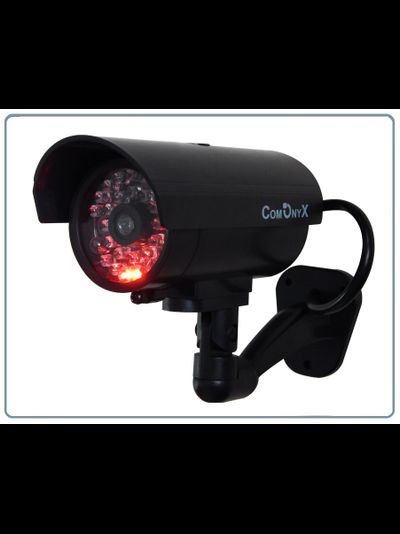 CO-DM025 Муляж уличной камеры видеонаблюдения, с отсеком для двух батарей типа АА