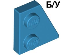 ! Б/У - Wedge, Plate 2 x 2  Right, Dark Azure (24307 6145418) - Б/У