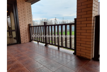 Ограждения ДПК темно-коричневый