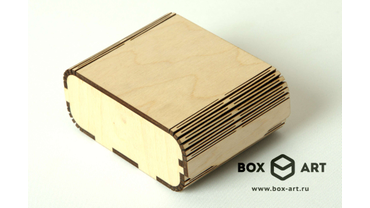 8086 Шкатулка из фанеры для мелочей "гусеница". Лазерная резка, фанера 4мм. Возможно изготовление по размерам заказчика. Возможно изготовление без сборки.