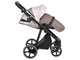 Коляска 3в1 Roan Sol Flowers Powder/Rose gold (руч.Коричневый)