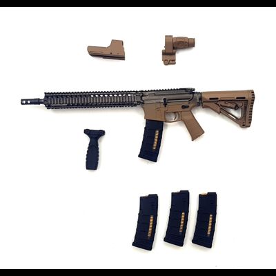 Штурмовая винтовка с обвесом 1/6 (FS-73033) - FLAGSET