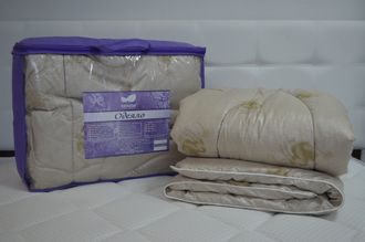 Одеяло шерсть верблюжья 1.5-спальное (глоссатин)