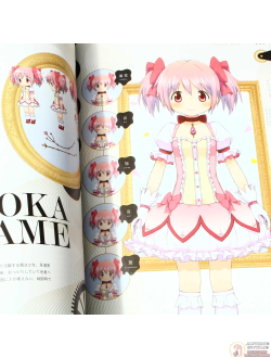 Оригинальный Арт Бук Puella Magi Madoka Magica Side Story: Magia Record Setting Documents Collection (Девочка-волшебница Мадока)