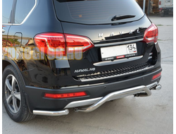 Защита заднего бампера скоба d53 для Haval H6 2017-