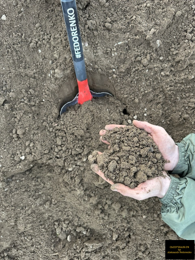 коричневая плодородная земля