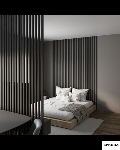 Интерьерная рейка Black 16*40*2700