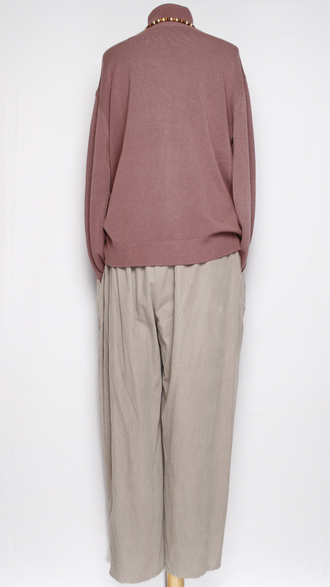 Брюки Бохо вельветовые "ПРЯМЫЕ" бежевые, черные до р.52