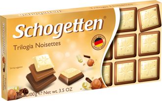 Шоколадная плитка Schgotten Трилогия Брайт 100гр