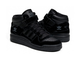 Кроссовки Adidas Forum High Black зимние