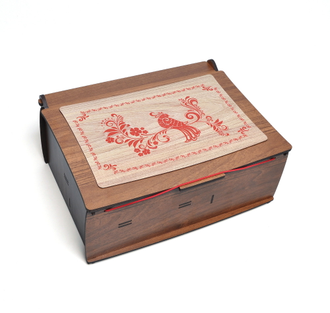 Набор "Хохлома" (термос, чайная пара) - арт.ev1166.1