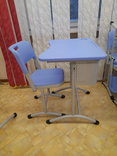 Стул ученический регулируемый пластик антивандальный